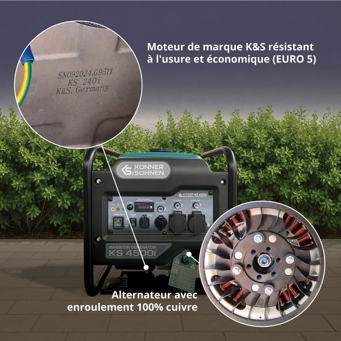 Groupe électrogène onduleur KS 4500i