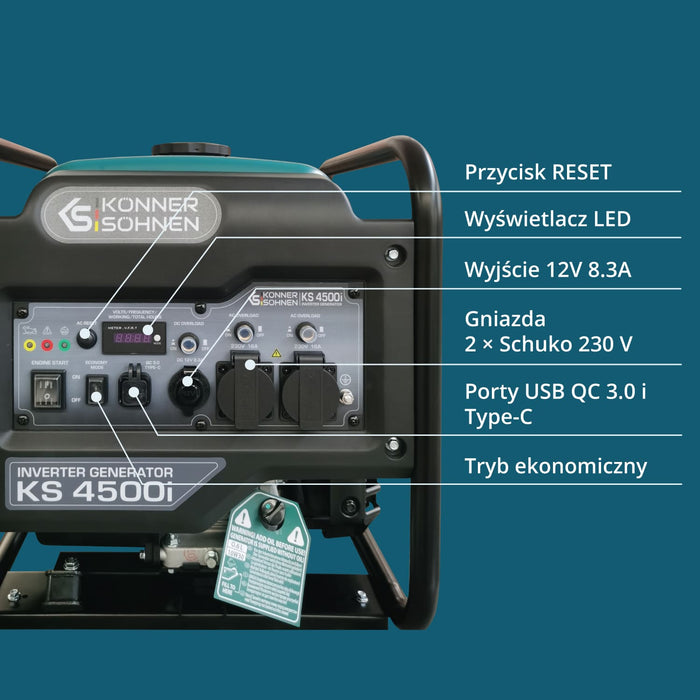 Agregat inwertorowy KS 4500i
