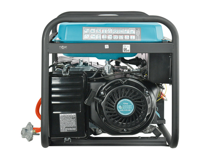 LPG/Benzine Generator "Könner & Söhnen" KS 5000E G