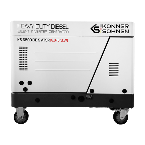 Generatore diesel inverter in cofano insonorizzato KS 6500iDE S ATSR