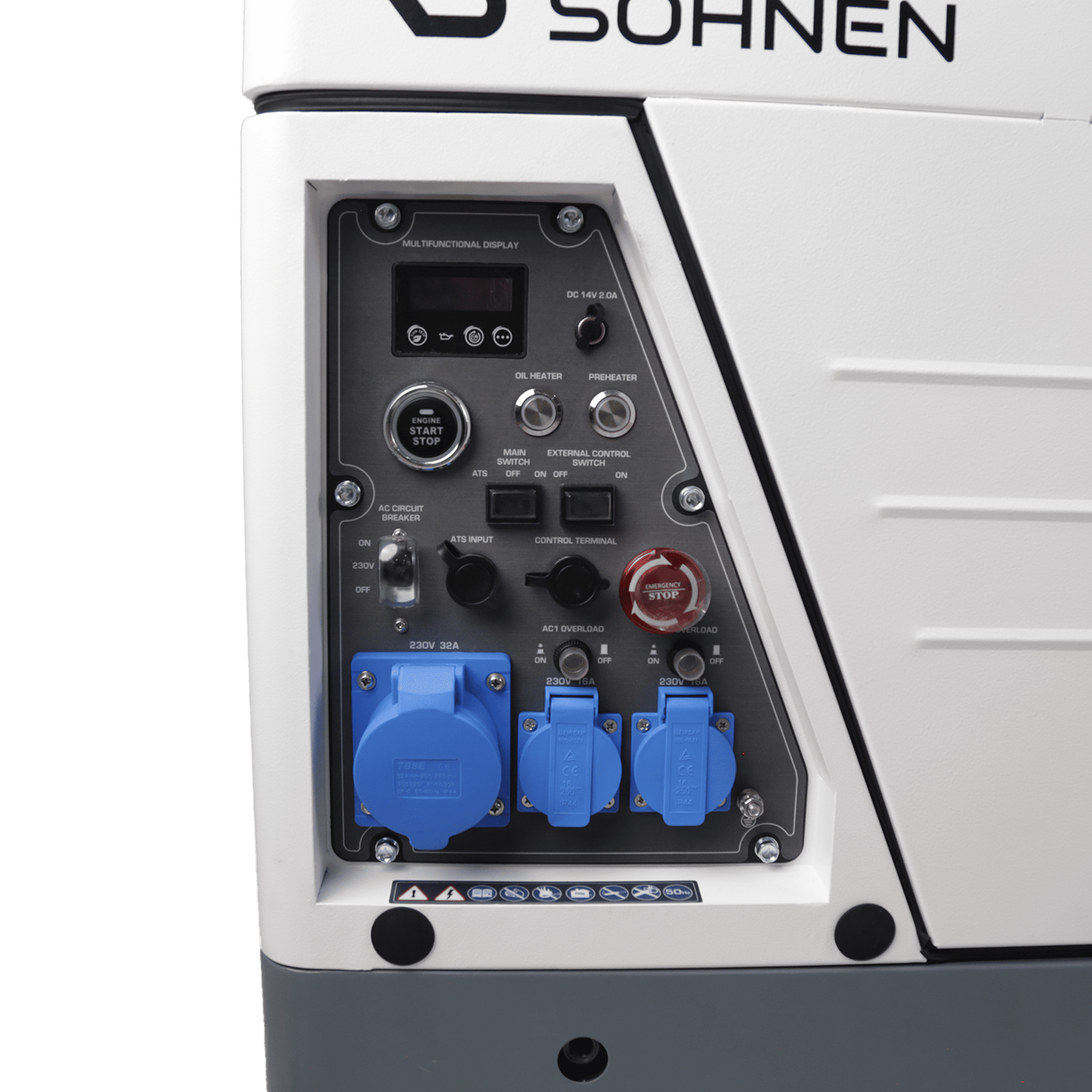 Diesel-Inverter-Generator im Schallschutzgehäuse KS 6500iDE S ATSR