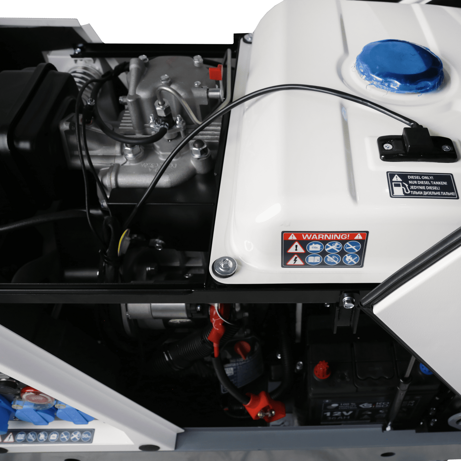 Diesel-Inverter-Generator im Schallschutzgehäuse KS 6500iDE S ATSR