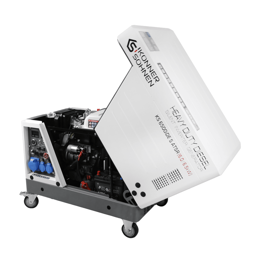 Дизелов инверторен генератор в шумоизолиращ корпус KS 6500iDE S ATSR