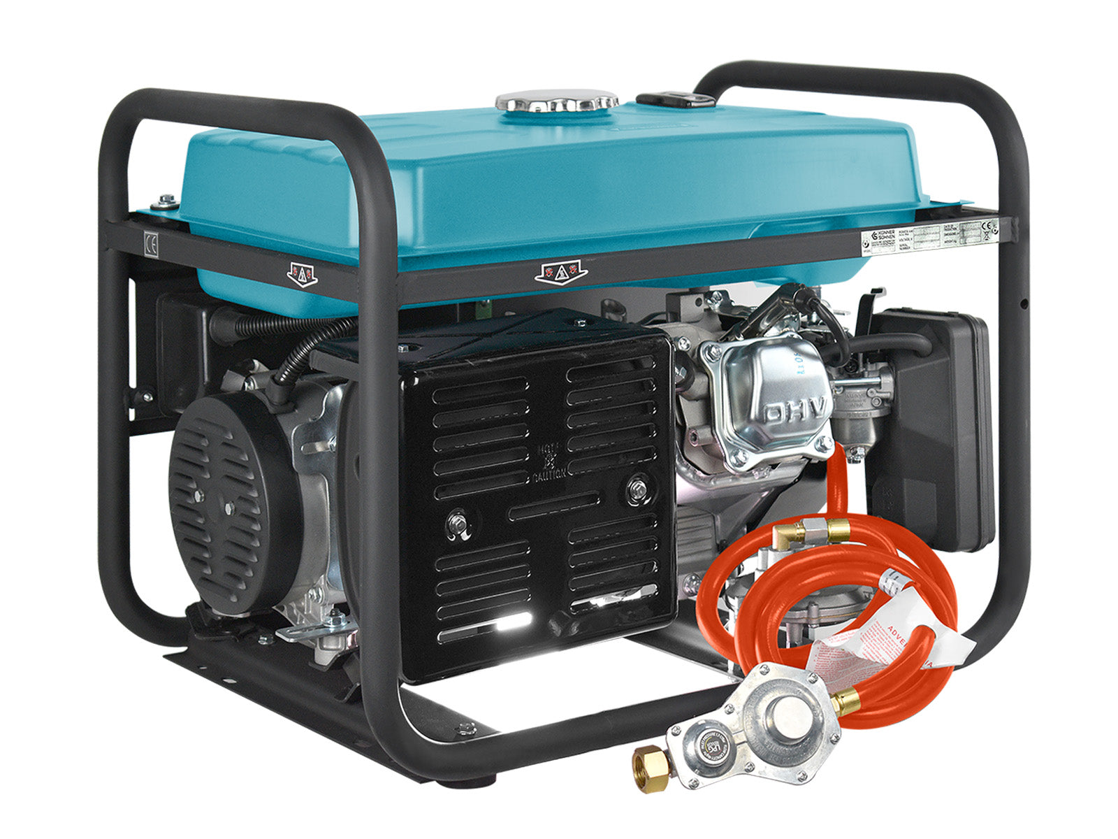 Генератор LPG/Бензин «Könner & Söhnen» KS 7000E G
