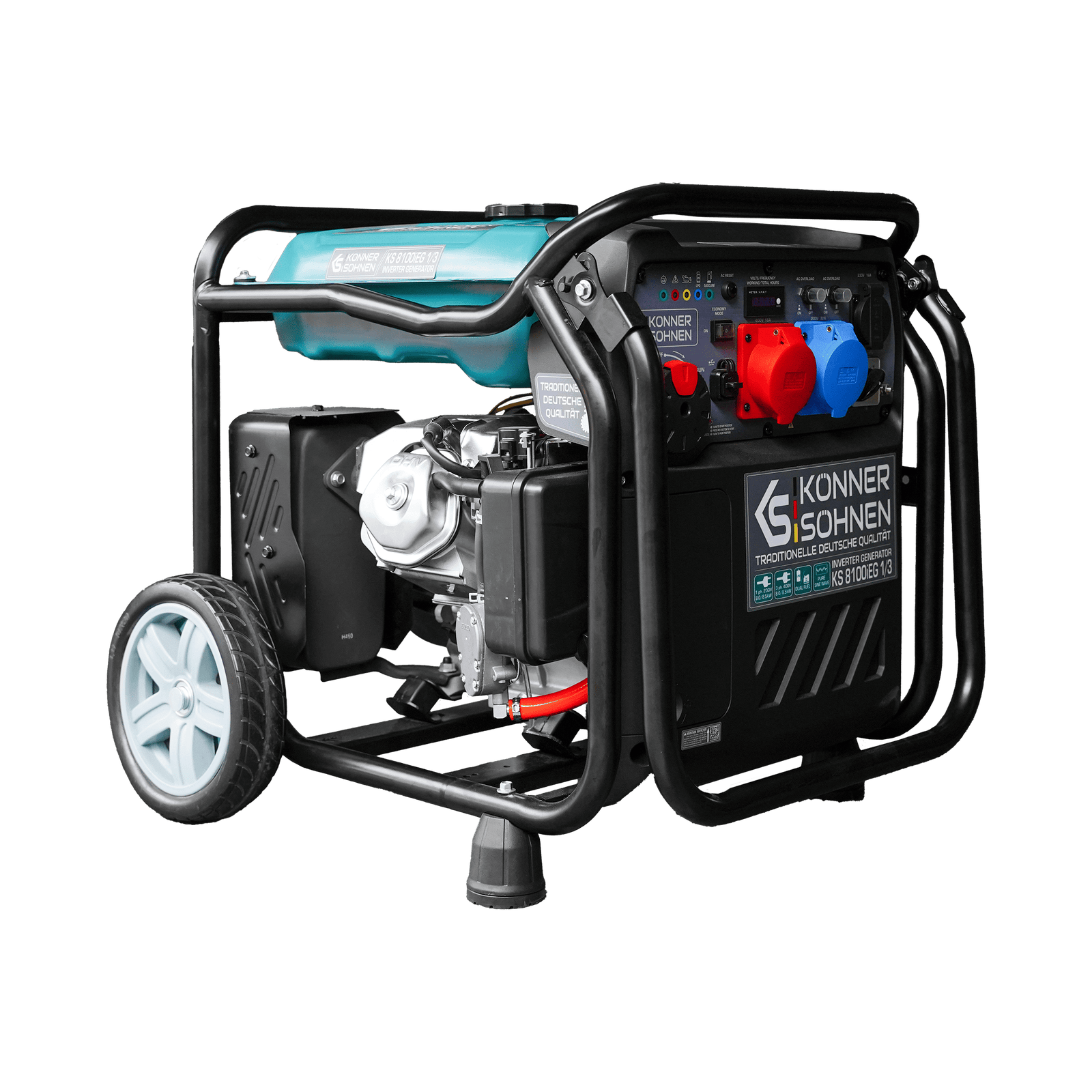 Generatore inverter a GPL/benzina KS 8100iEG 1/3