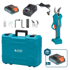 Sladdlös Elektrisk Beskärningssax KS CPS20V-32 Case