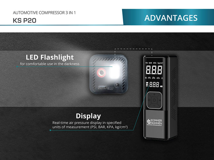 Compresor cu acumulator KS P20