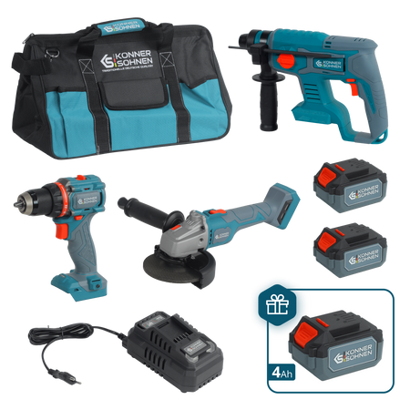 Bežični Master Set 3-u-1 Kit KS RHAGD 20V SET 3