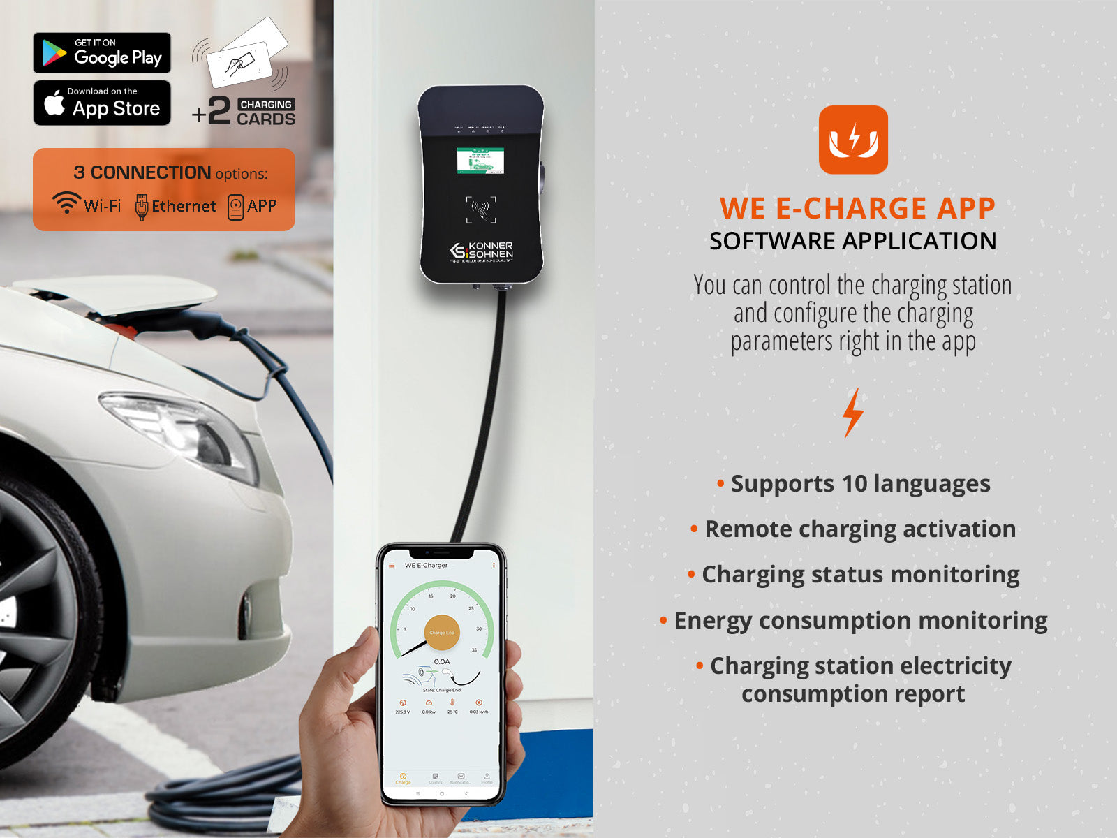 Estación de carga para vehículos eléctricos KS X16/3