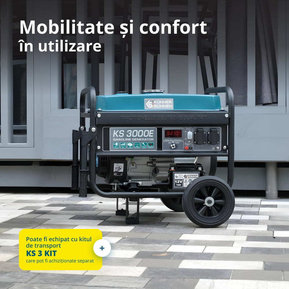 Generator pe benzină „Könner & Söhnen” KS 3000E