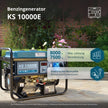 Bensinaggregat "Könner & Söhnen" KS 10000E thumbnail