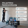 Bensinaggregat "Könner & Söhnen" KS 10000E thumbnail
