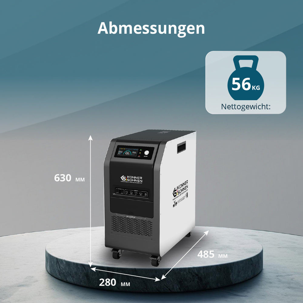 Přenosná elektrárna 3-v-1 KS 5200PS