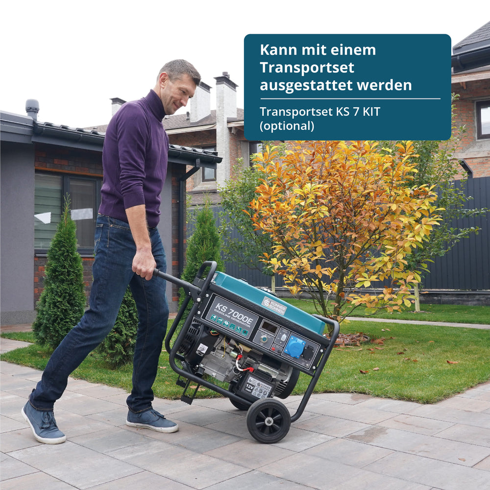 Generator pe benzină „Könner & Söhnen” KS 7000E