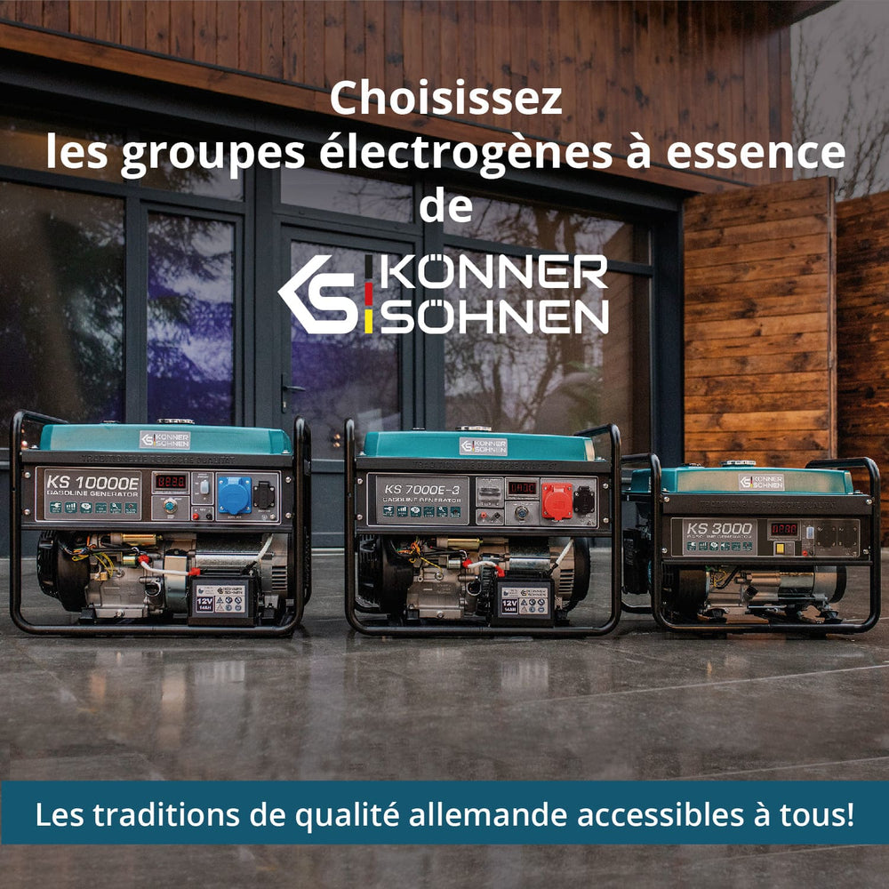 Groupe électrogène à essence "Könner & Söhnen" KS 7000E