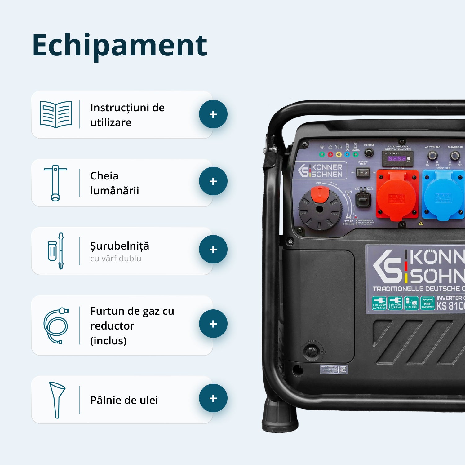 Generator invertor KS 8100iEG 1/3