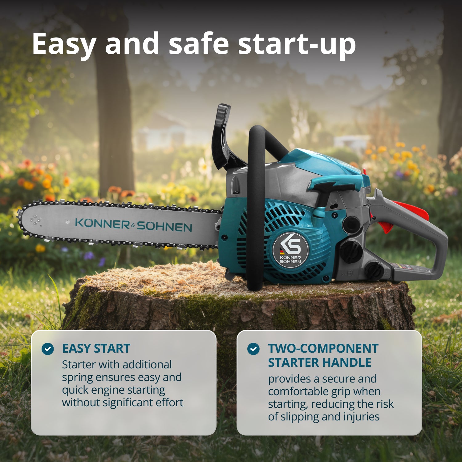 Gasoline chainsaw KS CS18G-14C