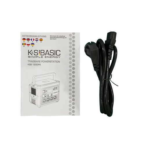 Kannettava virtalähde KSB 1200PS