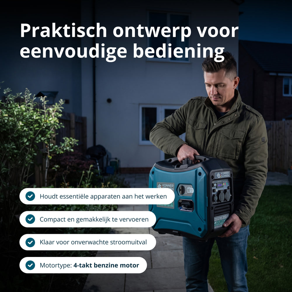 Invertergenerator KS 3000i S