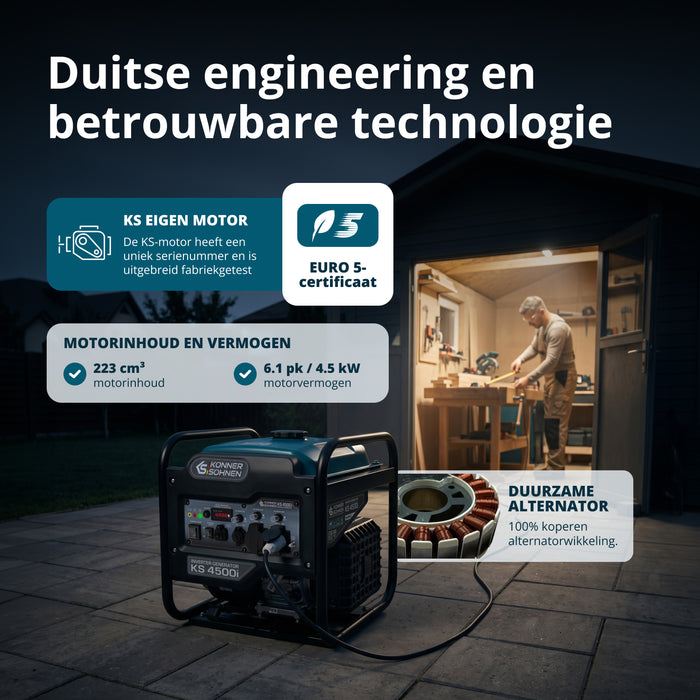 Invertergenerator KS 4500i
