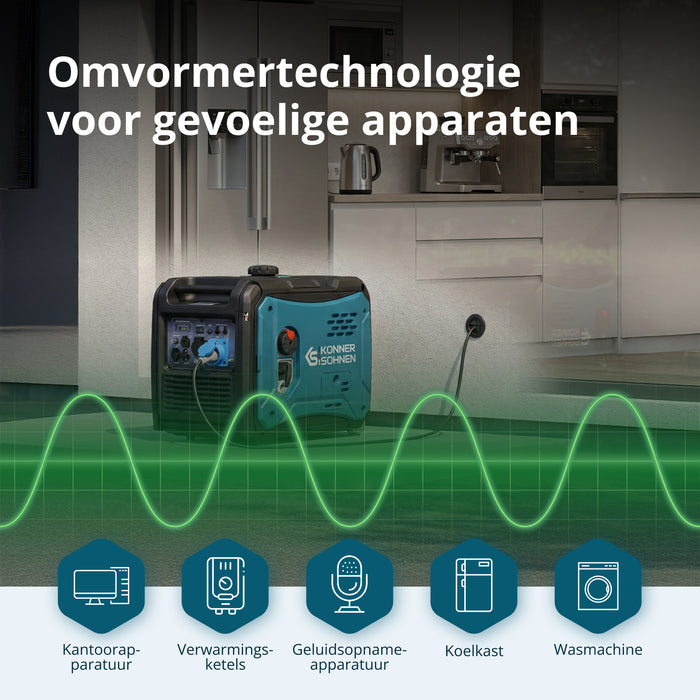 Invertergenerator KS 6000iE S