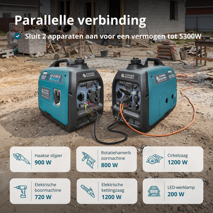 Invertergenerator KS 3100i S