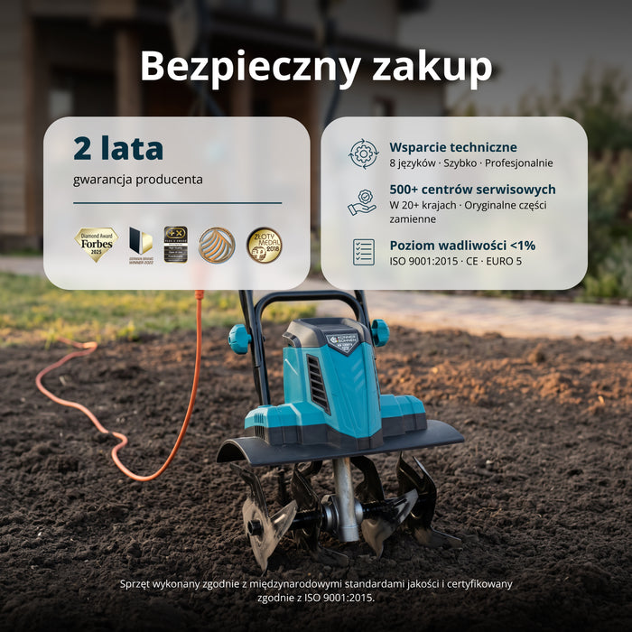 Glebogryzarka elektryczna KS 1000T E