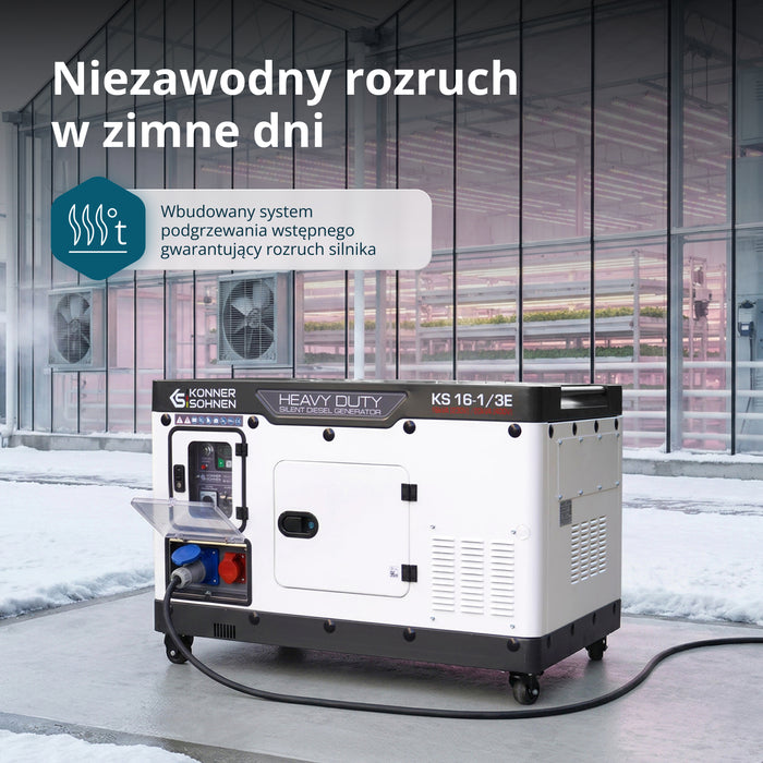Generator dieslowski KS 16-1/3E