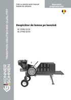 Mașini de despicat lemne KS 15TKG 52/35, KS 27THG 65/55