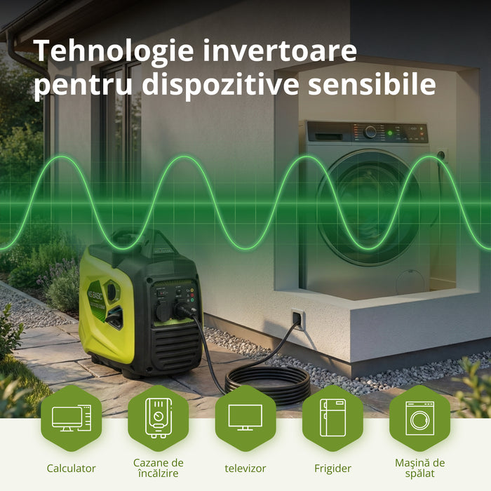 Generator pe benzină cu invertor KSB 33i S