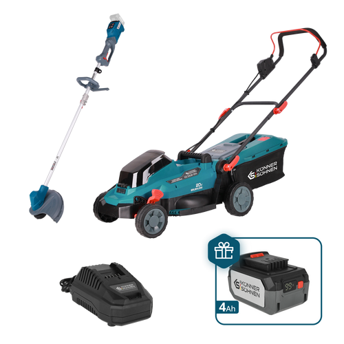 Promotionsset zur Rasenpflege KS 33LM-BCT20V-SET