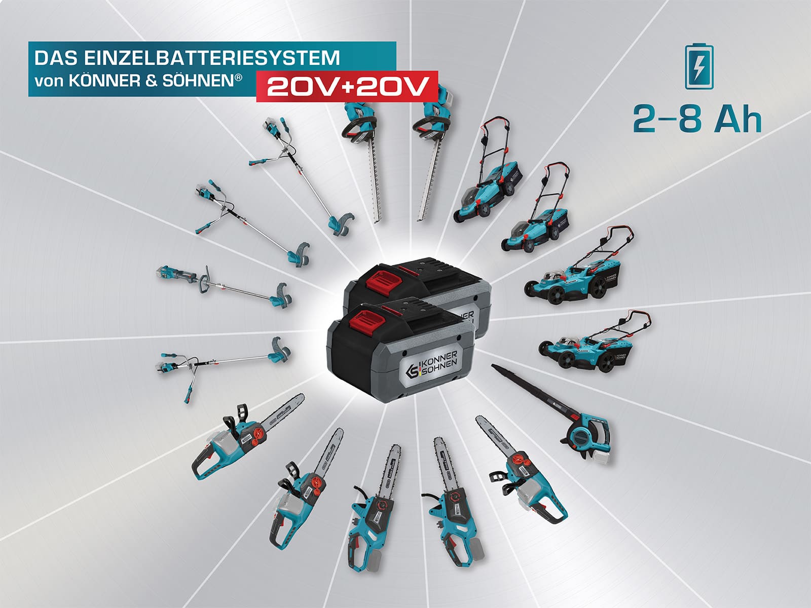 Ledningsfri motorsav KS CS20V-12