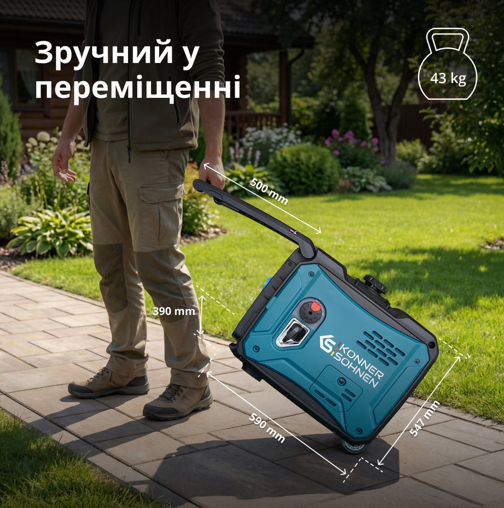 Інверторний генератор KS 6000iE S