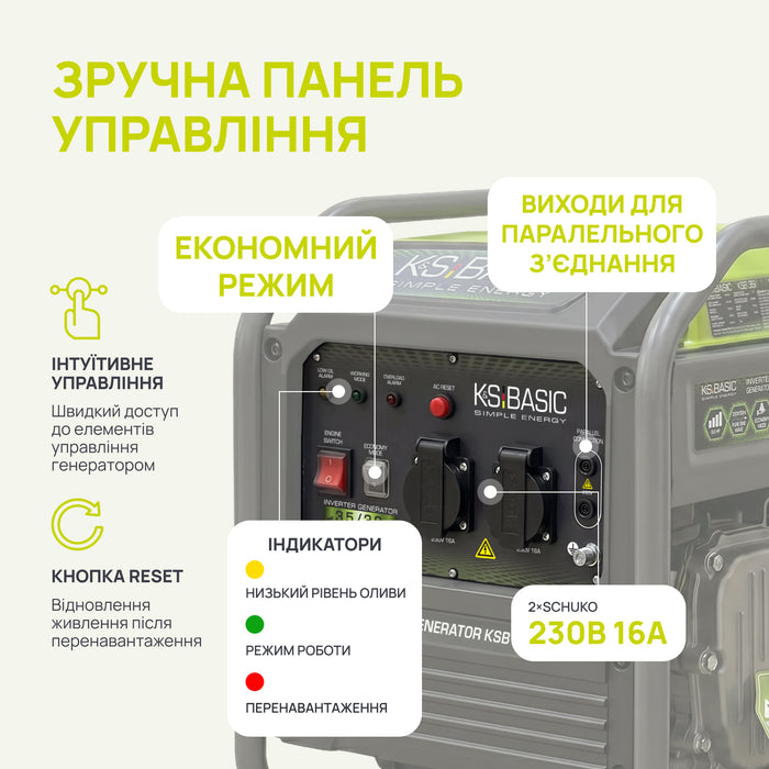 Інверторний генератор KSB 36i 