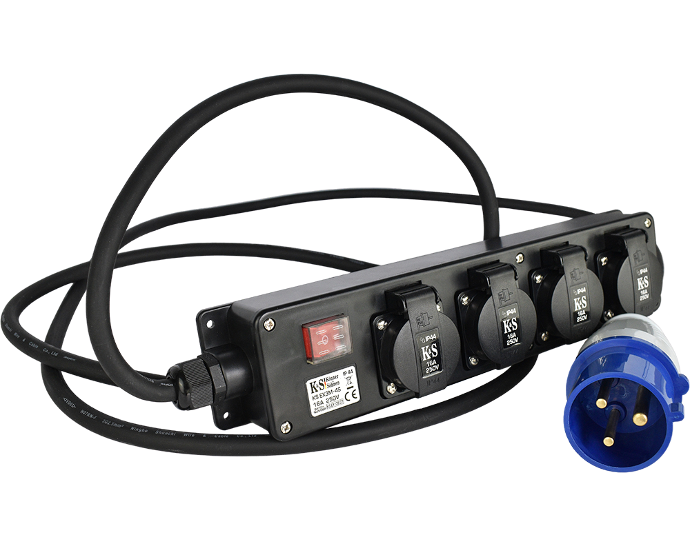 Adaptador de tomada KS EX3M-4S