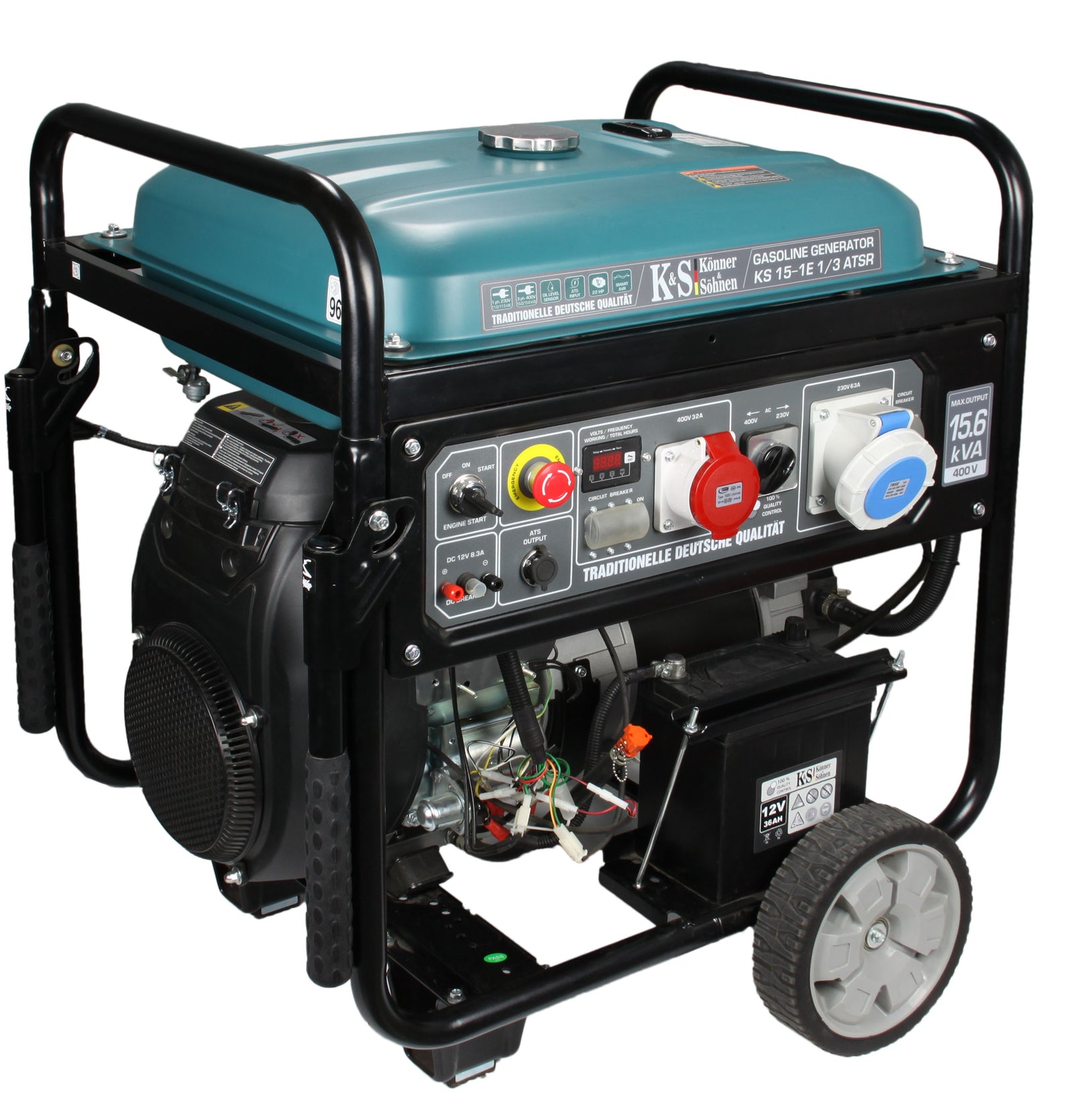 Gerador a gasolina "Könner & Söhnen" KS 15-1E 1/3 ATSR