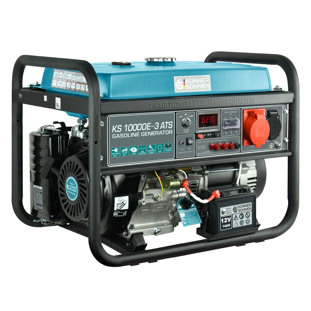 Gerador a gasolina "Könner & Söhnen" KS 10000E-3 ATS