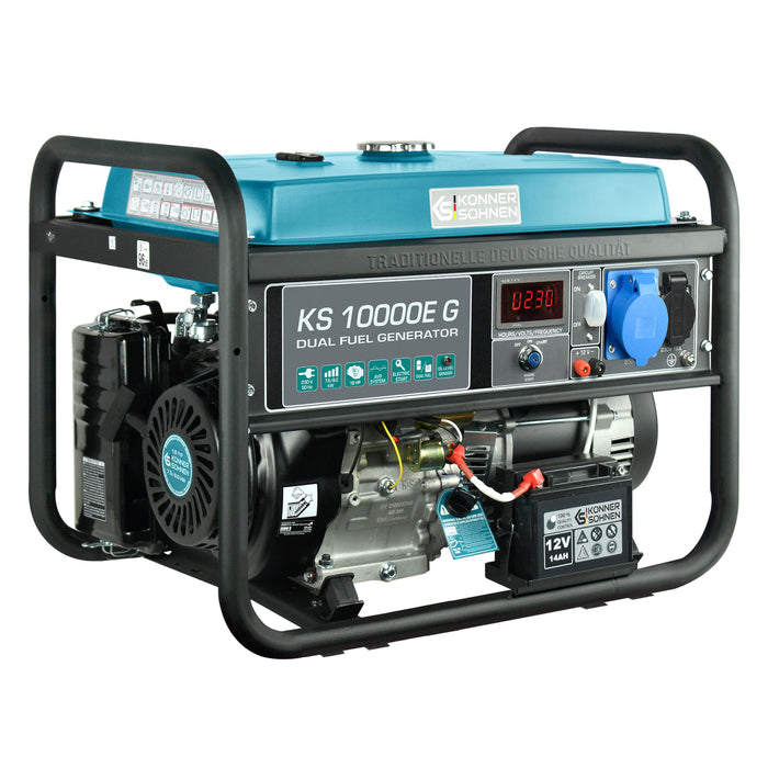 Generatore a GPL/Benzina Könner & Söhnen KS 10000E G