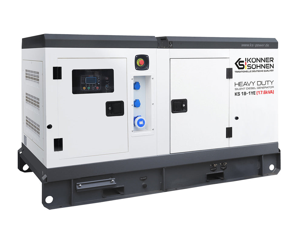 La centrale diesel monophasée KS 18-1YE