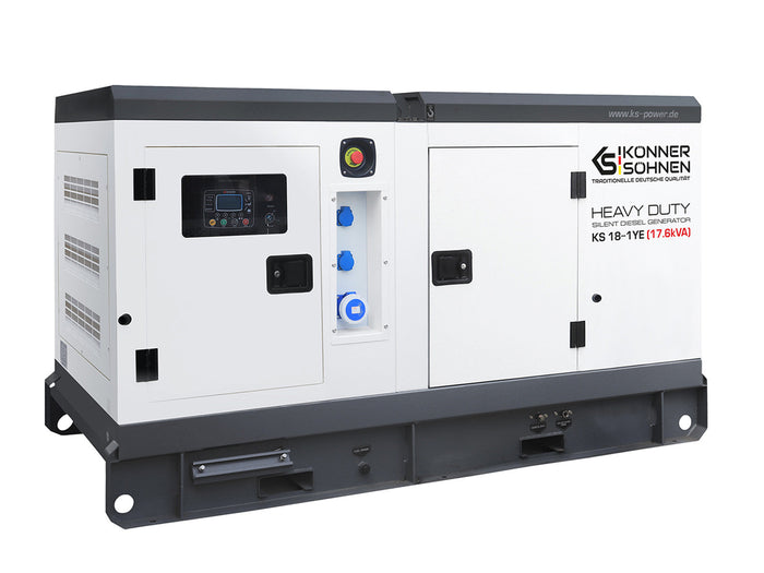 La centrale diesel monophasée KS 18-1YE