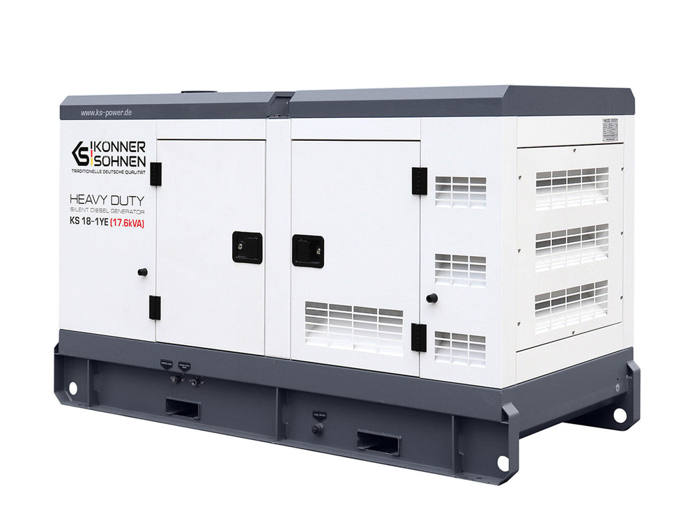 La centrale diesel monophasée KS 18-1YE