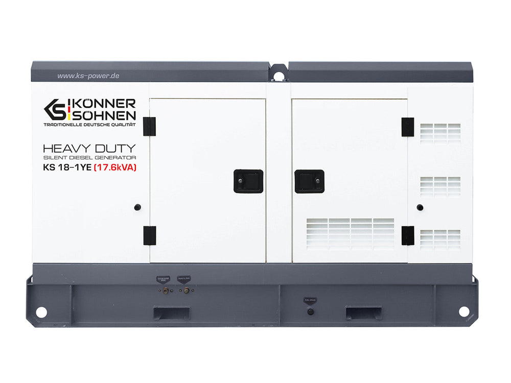 La centrale diesel monophasée KS 18-1YE