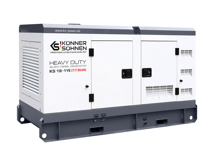 La centrale diesel monophasée KS 18-1YE
