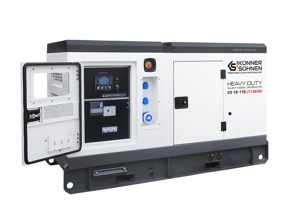 La centrale diesel monophasée KS 18-1YE
