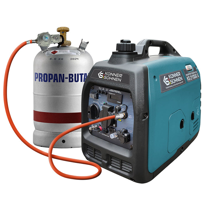 gerador inversor a GPL/gasolina KS 2100iG S