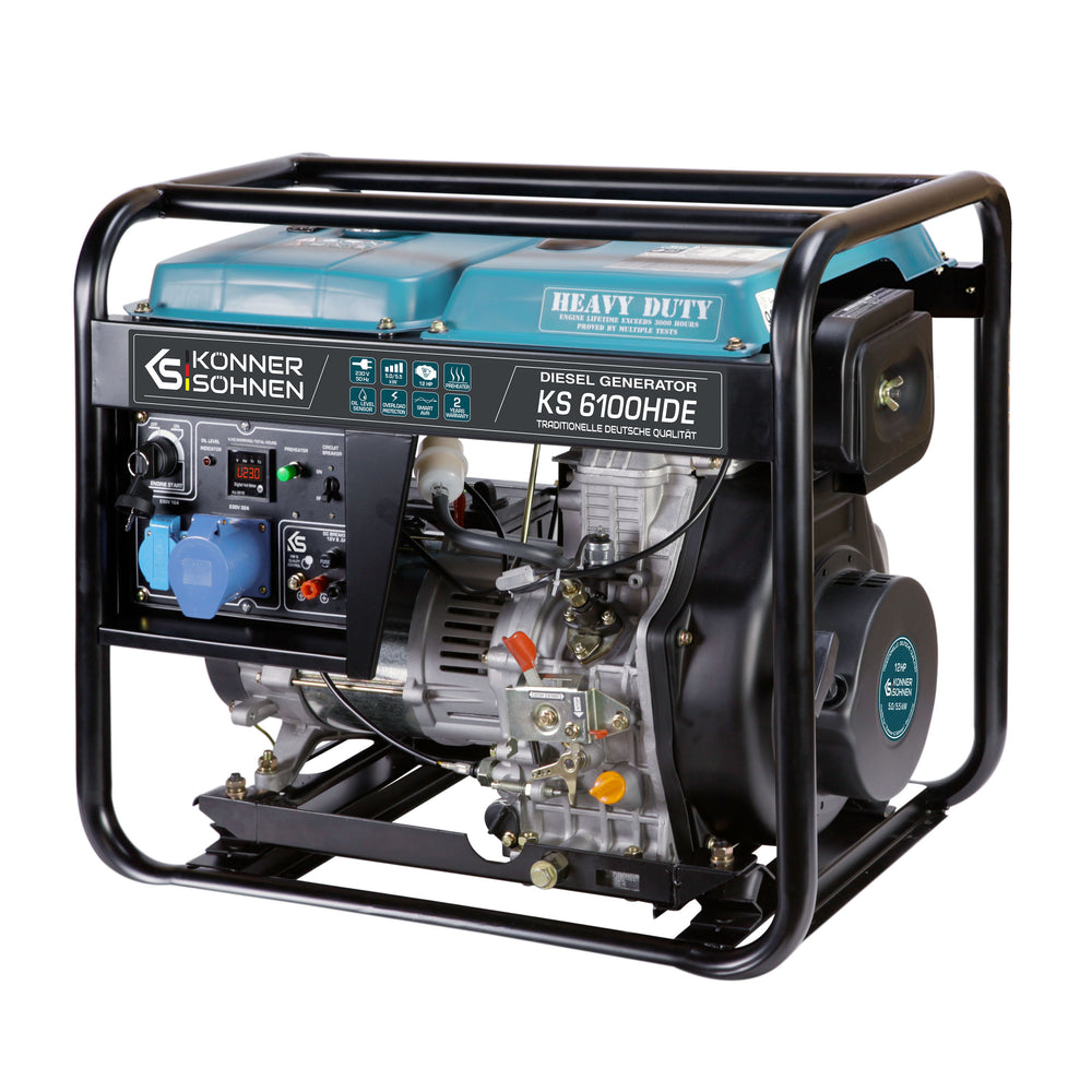 Γεννήτρια ντίζελ «Könner & Söhnen» KS 6100HDE (EURO V)
