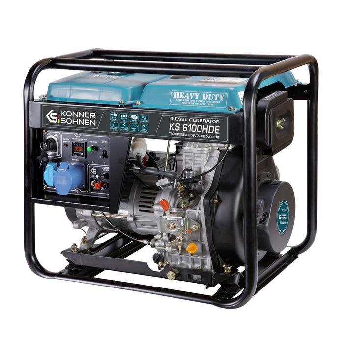 Γεννήτρια ντίζελ «Könner & Söhnen» KS 6100HDE (EURO V)