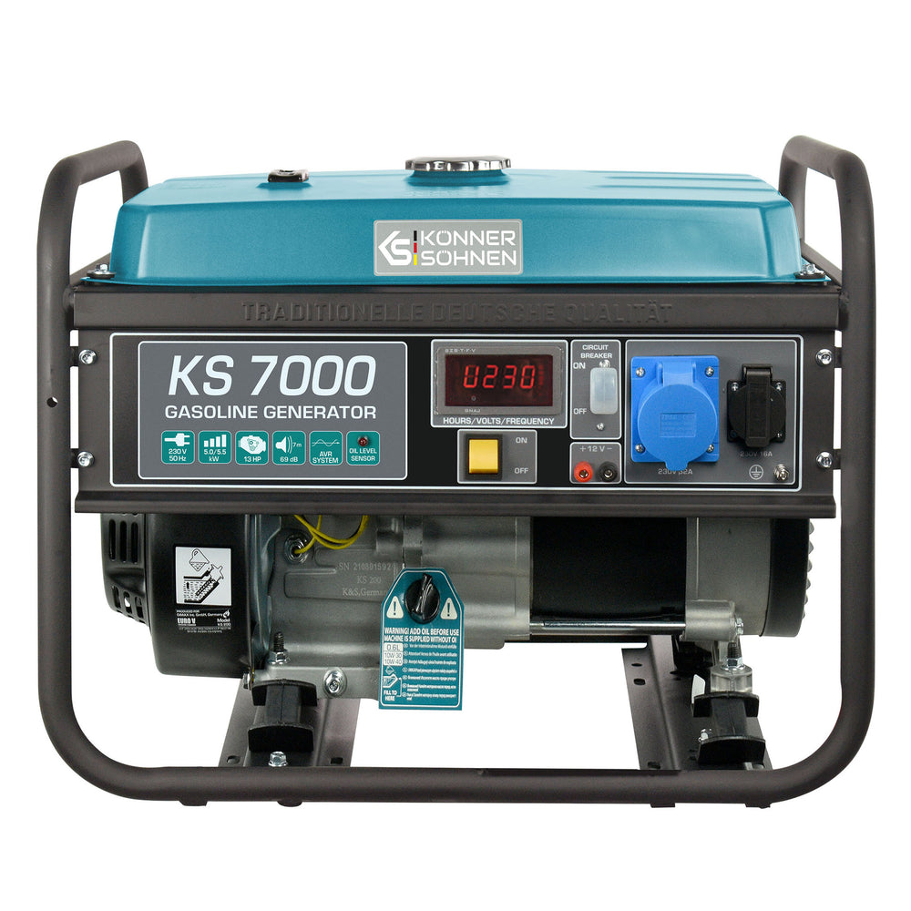 Gerador a gasolina "Könner & Söhnen" KS 7000