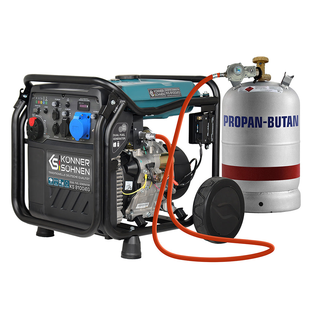 LPG/benzinski invertorski generator KS 8100iEG