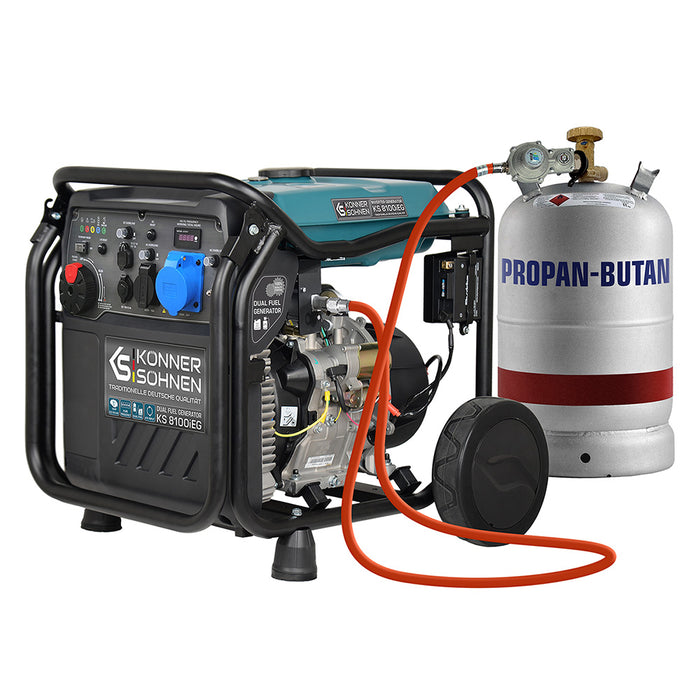 LPG/benzinski invertorski generator KS 8100iEG